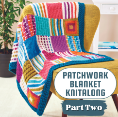 Patchwork Blanket Knitalong: Part Two Knitting Pattern