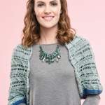 Two way lace shrug Knitting Pattern