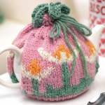 Flower Tea Cosy & Cushion Knitting Pattern