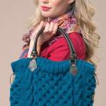 Cabled tote bag Knitting Pattern