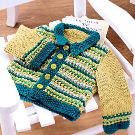 Vintage baby cardigan and bootee set Knitting Pattern