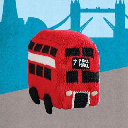 Knitted bus chart Knitting Pattern