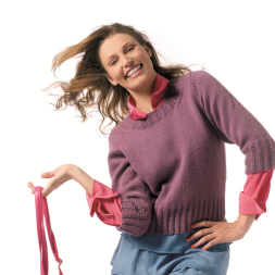 Three Quarter Sleeve Jumper Knitting Pattern Knitting Pattern