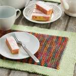 Easy beginner placemats Knitting Pattern