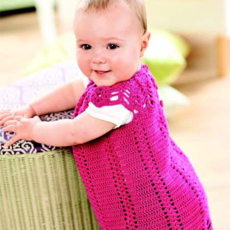Crochet baby dress Knitting Pattern