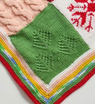 Lacy Trees Square Motif Knitting Pattern Knitting Pattern