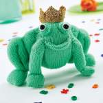 Albert Frog Prince Knitted Toy Knitting Pattern