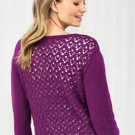 All-over Lace Cardigan Knitting Pattern