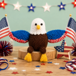 American Eagle Chocolate Orange Cover Pattern Knitting Pattern