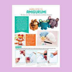 How To Crochet Printable Guide: Amigurumi Crochet Pattern