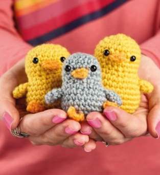 Amigurumi Easter Chicks Crochet Pattern Knitting Pattern