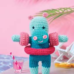 Summer Amigurumi Hippo Crochet Pattern Crochet Pattern