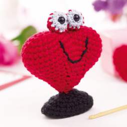 Amigurumi Love Heart Crochet Pattern Knitting Pattern