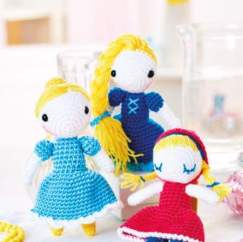 Amigurumi Fairytale Characters Crochet Pattern
