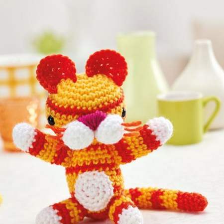 Amigurumi Tiger Toy crochet Pattern