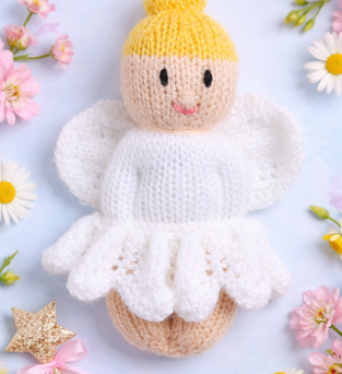 Angel Fairy Izzy Comfort Doll Knitting Pattern Knitting Pattern