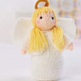 Classic Christmas Nativity Knitalong | Part Five - Angel Knitting Pattern