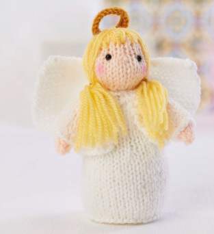 Classic Christmas Nativity Knitalong | Part Five - Angel Knitting Pattern