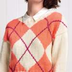 Classic Argyle Jumper Knitting Pattern Knitting Pattern