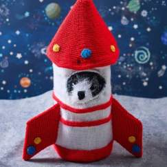 Astro Dog Playset Knit-Along Part Two: Rocket
