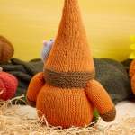 Pumpkin Gonk | Halloween Gnome Knitting Pattern Knitting Pattern