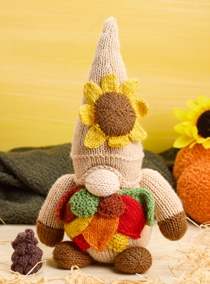 Fall Autumn Gonk (Gnome) Knitting Pattern Knitting Pattern