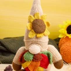 Fall Autumn Gonk (Gnome) Knitting Pattern Knitting Pattern