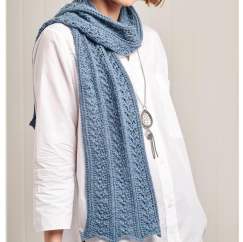 Autumn Lace Scarf Knitting Pattern