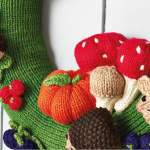 Autumn Woodland Wreath Knitting Pattern Knitting Pattern