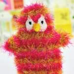 Fluffy Knitted Penguin Knitting Pattern