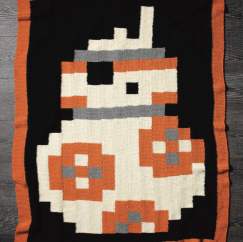 Star Wars BB-8 Blanket Pattern - Knitting Pattern