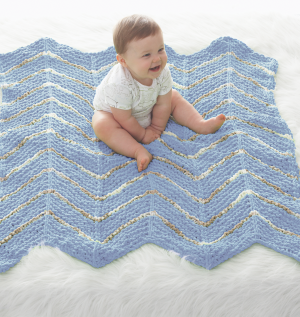 Bernat Baby Waves Blanket