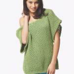 Bernat Mesh Top Knitting Pattern
