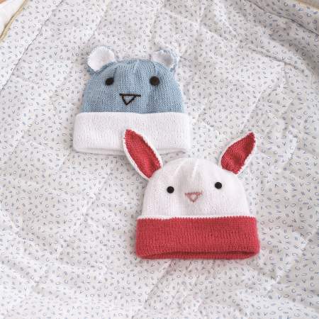 Bernat Baby Hats Knitting Pattern