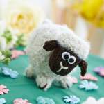 Easter Knitting Patterns: Fluffy Toy Sheep Pattern Knitting Pattern
