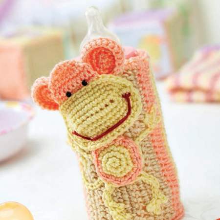 Crochet Baby Bottle Cosy crochet Pattern