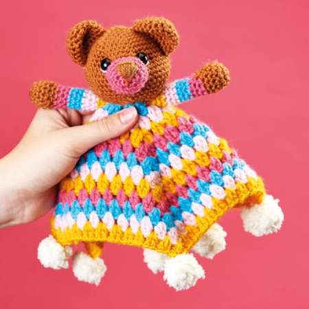 Baby Bear Comforter crochet Pattern