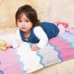 Baby Knitting Patterns: Chevron Baby Blanket Knitting Pattern