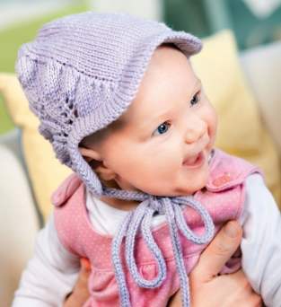 Baby Bonnet, Bootees and Mitts Knitting Pattern Knitting Pattern