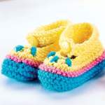 Baby Bootees and Rabbit Mitts Knitting Pattern Knitting Pattern