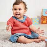 Baby Crossover Cardigan Knitting Pattern Knitting Pattern