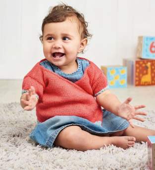 Baby Crossover Cardigan Knitting Pattern Knitting Pattern