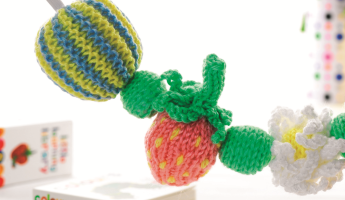 Baby Pram Mobile Toy Knitting Pattern