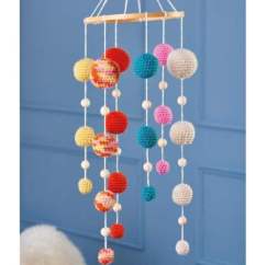 Cot Nursery Baby Mobile Crochet Pattern - Crochet Pattern