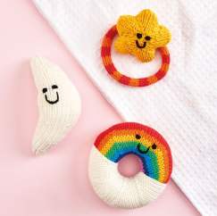 Knitted Baby Rattles Knitting Pattern