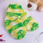Easy Gradient Baby Socks Knitting Pattern Knitting Pattern