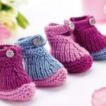 Baby booties Knitting Pattern
