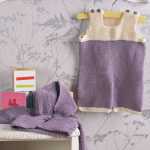 Baby Dungarees and Cardigan Knitting Pattern Knitting Pattern