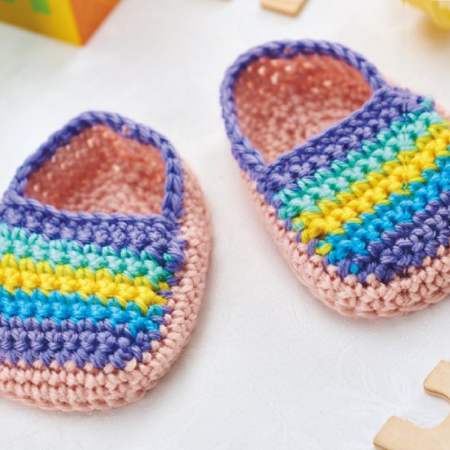 Baby Espadrilles crochet Pattern