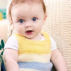 Baby’s Pinafore Knitting Pattern